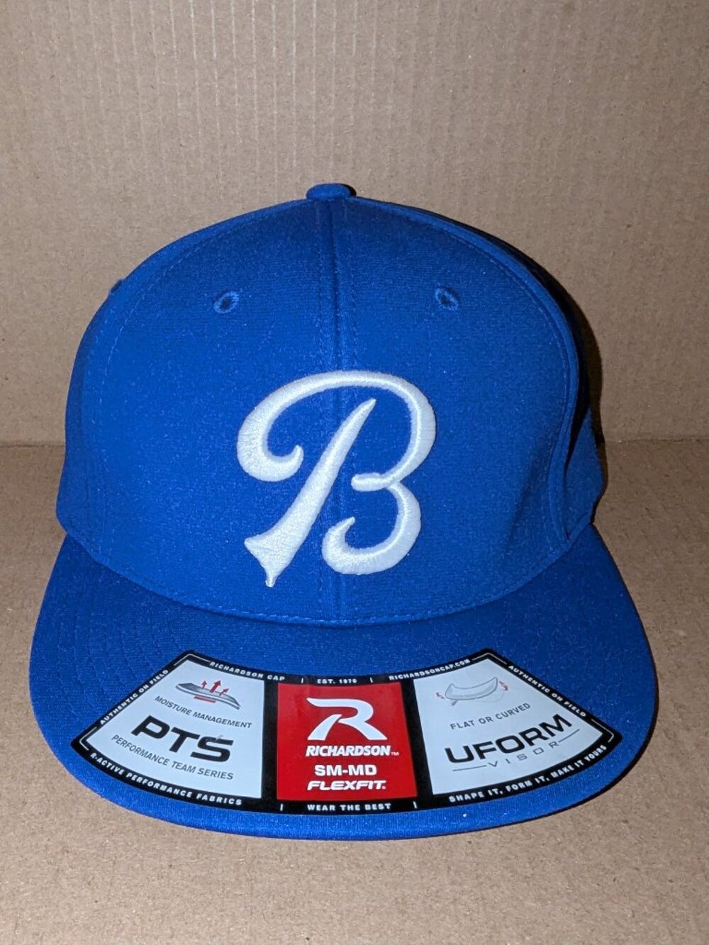 BUY 1 GET 1 FREE HATS Richardson PTS20 Flexfit Baseball HatBlue White SM-MD